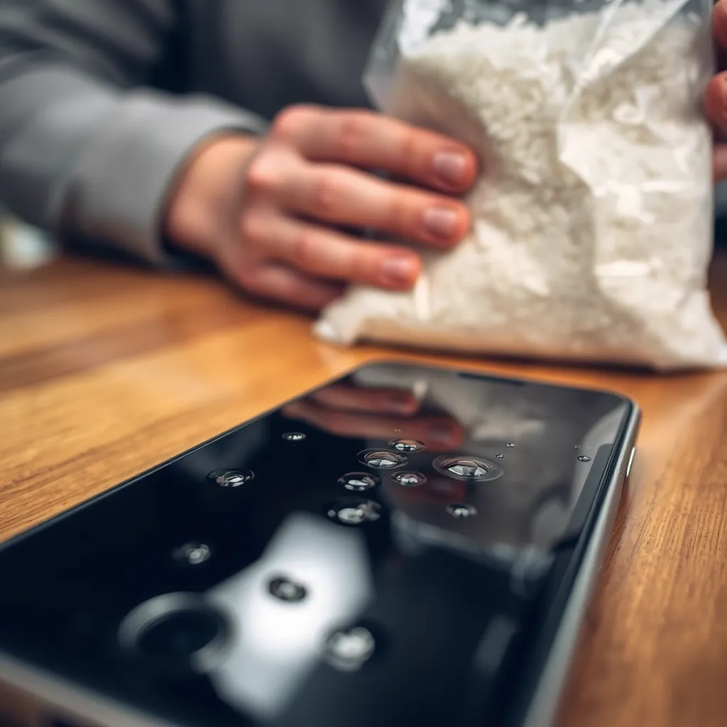 Zalany telefon nie włącza się – co robić?