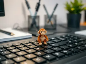 Jak zrobić małpę na klawiaturze? Prosty przewodnik krok po kroku