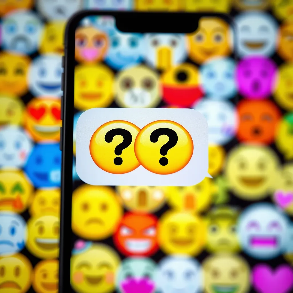 Co oznacza w sms dwa znaki zapytania – tajemnica emotikonów