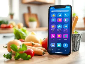 Wzmocniony smartfon o solidnej konstrukcji leżący na popękanej powierzchni, podkreślający jego wytrzymałość w trudnych warunkach.