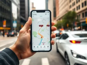 Technik w rękawiczkach dokładnie diagnozuje smartfon w nowoczesnym, uporządkowanym serwisie telefonów