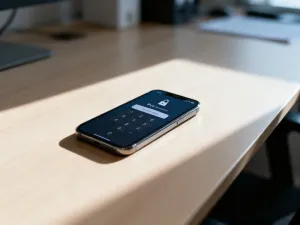 Ekran smartfona z widocznymi ustawieniami połączeń, umożliwiającymi ukrycie identyfikacji numeru dzwoniącego.